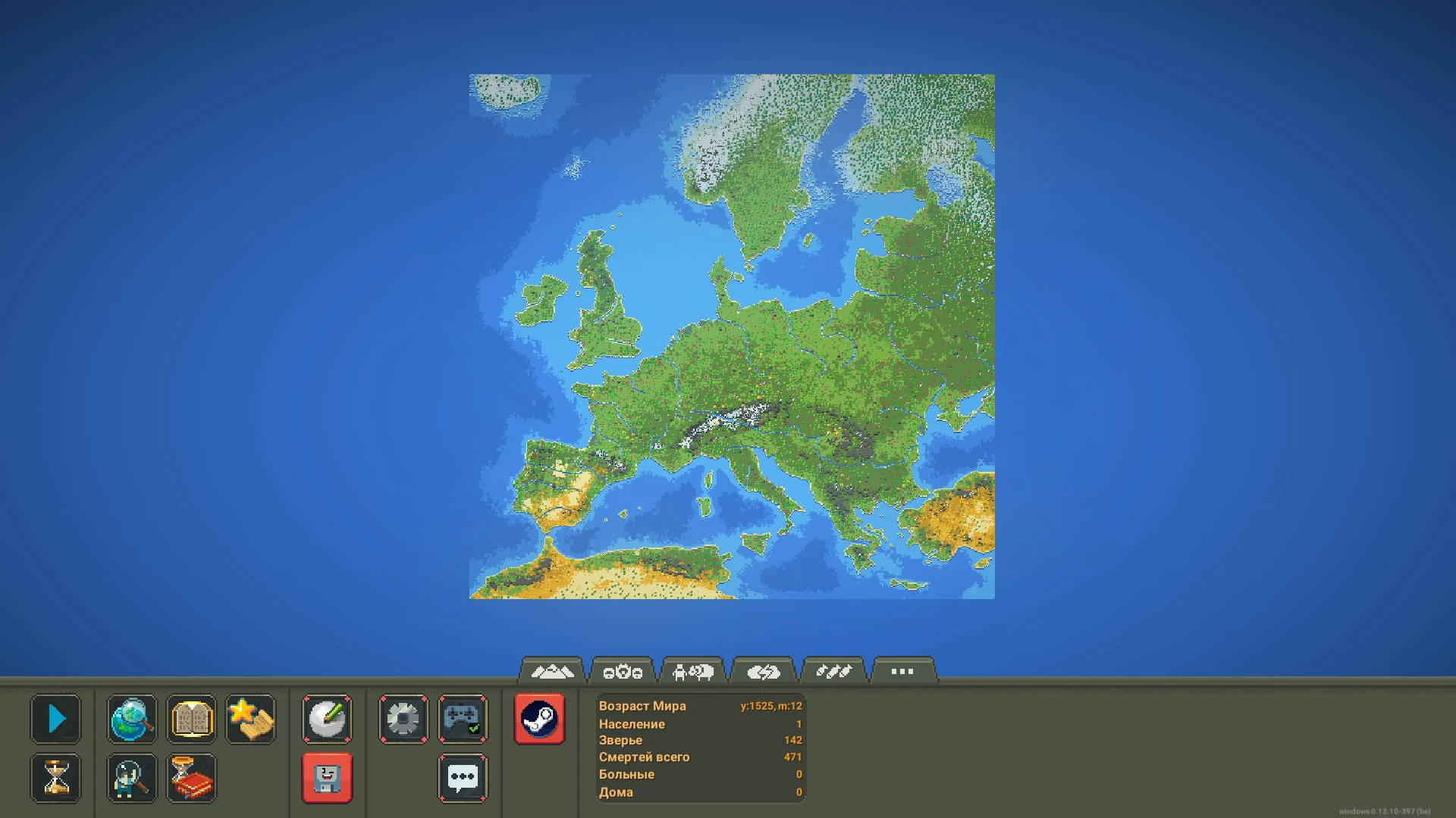 WorldBox - God Simulator "Европа"