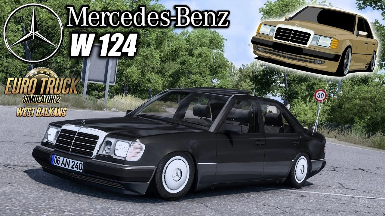 Euro Truck Simulator 2 "Mercedes-Benz W124 300d" [1.57]