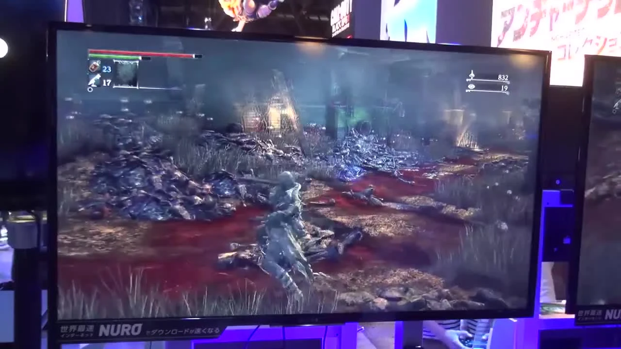 Bloodborne: The Old Hunters "Геймплей с TGS 2015"