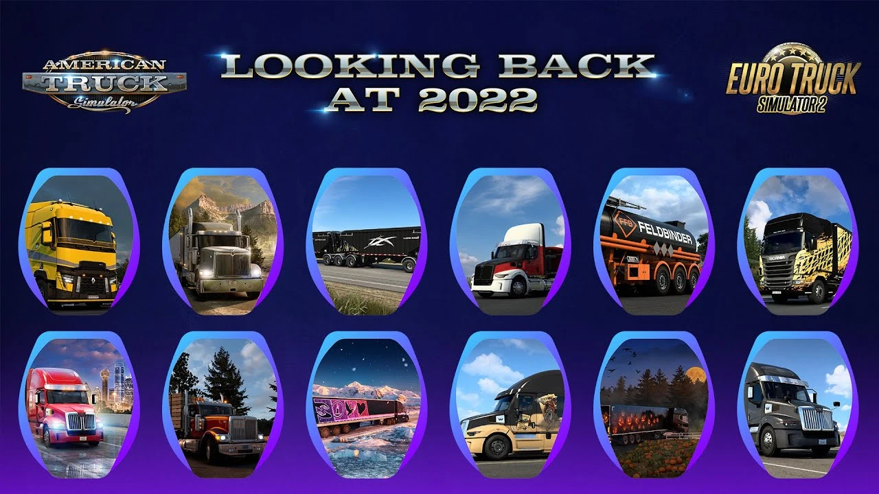 Разработчики из SCS Software выложили хвалебное видео с итогами 2022 года