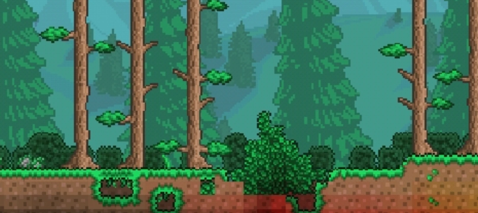 Terraria "Мир в Террарии Тайные леса" [v1.4.4]