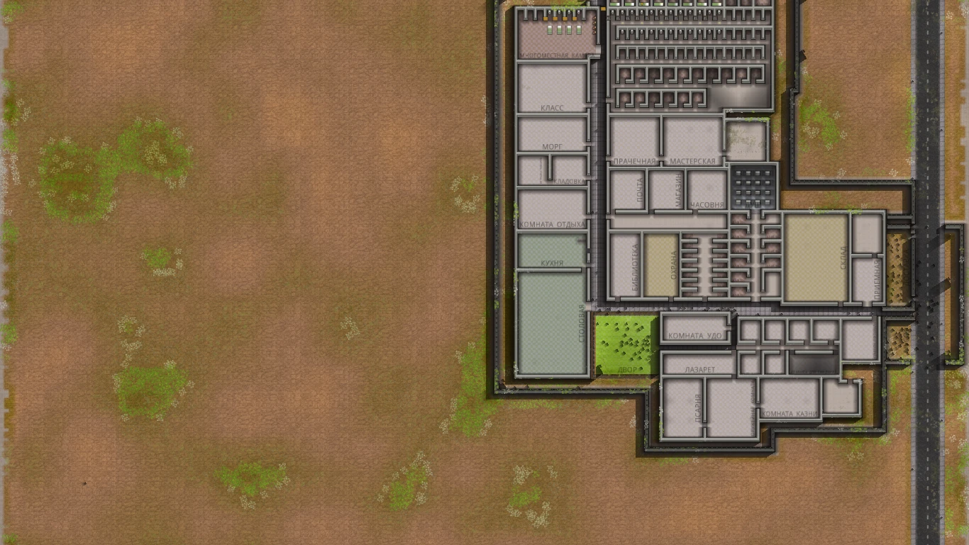 Prison Architect "No-DELETE v2|тестовая#2|"