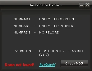 Depth Hunter: Трейнер/Trainer (+3) [1.0/1.1] {HoG/Hatschi}