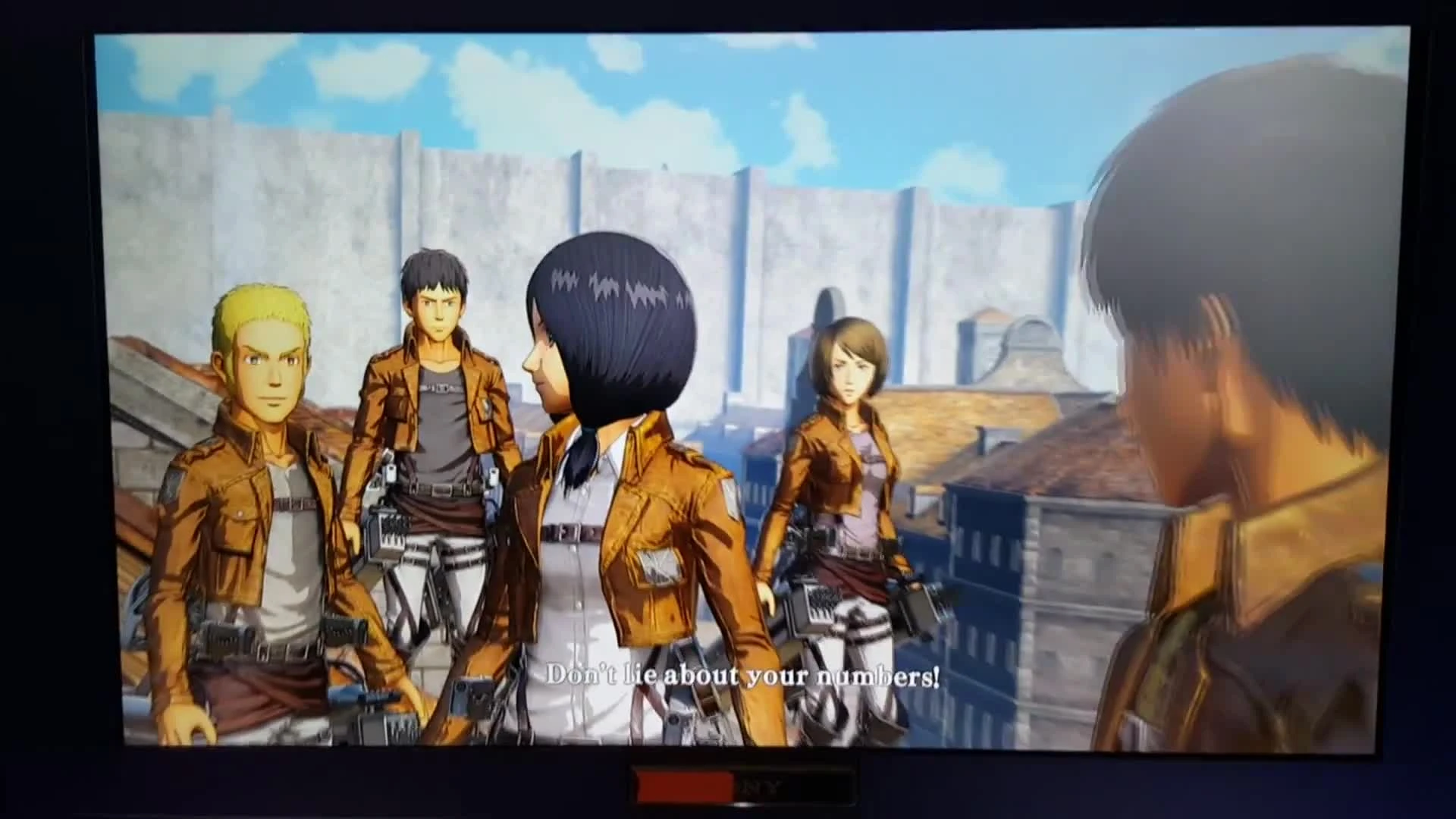 Геймплей английской версии Attack on Titan