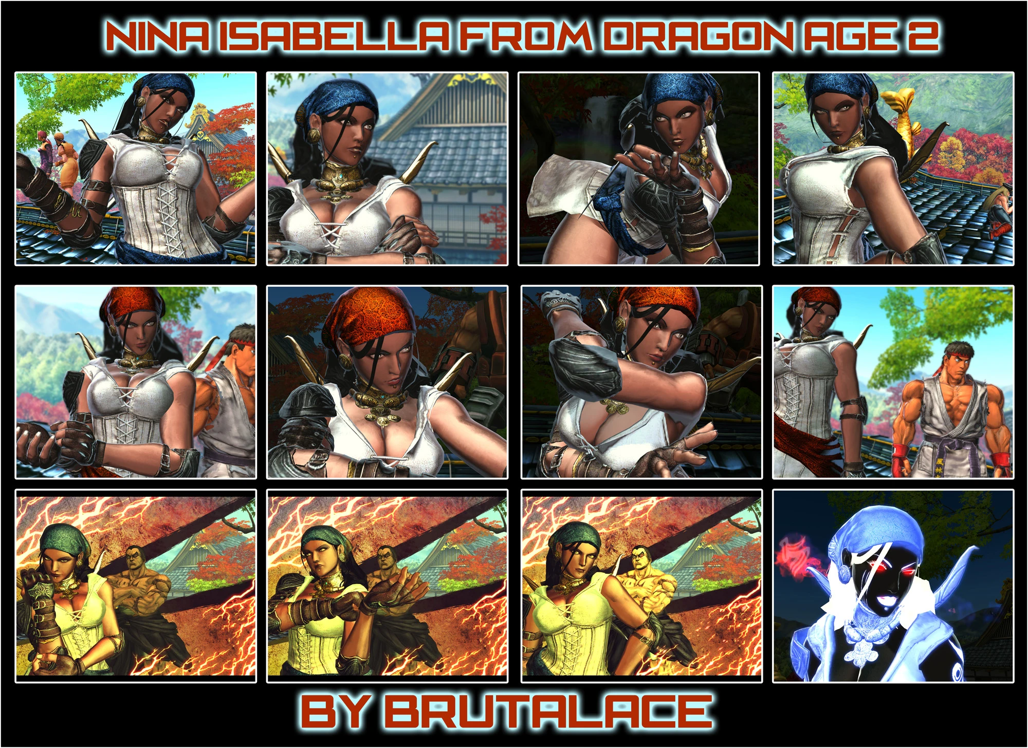 Street Fighter X Tekken "Nina Isabella from Dragon Age 2"