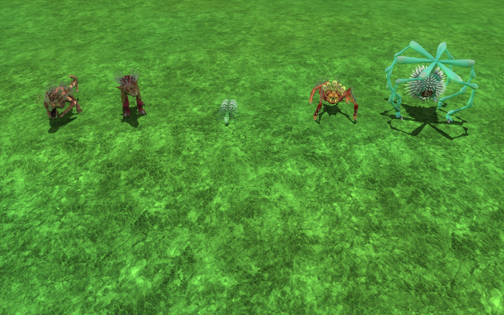 Spore "5 враждебных животных"