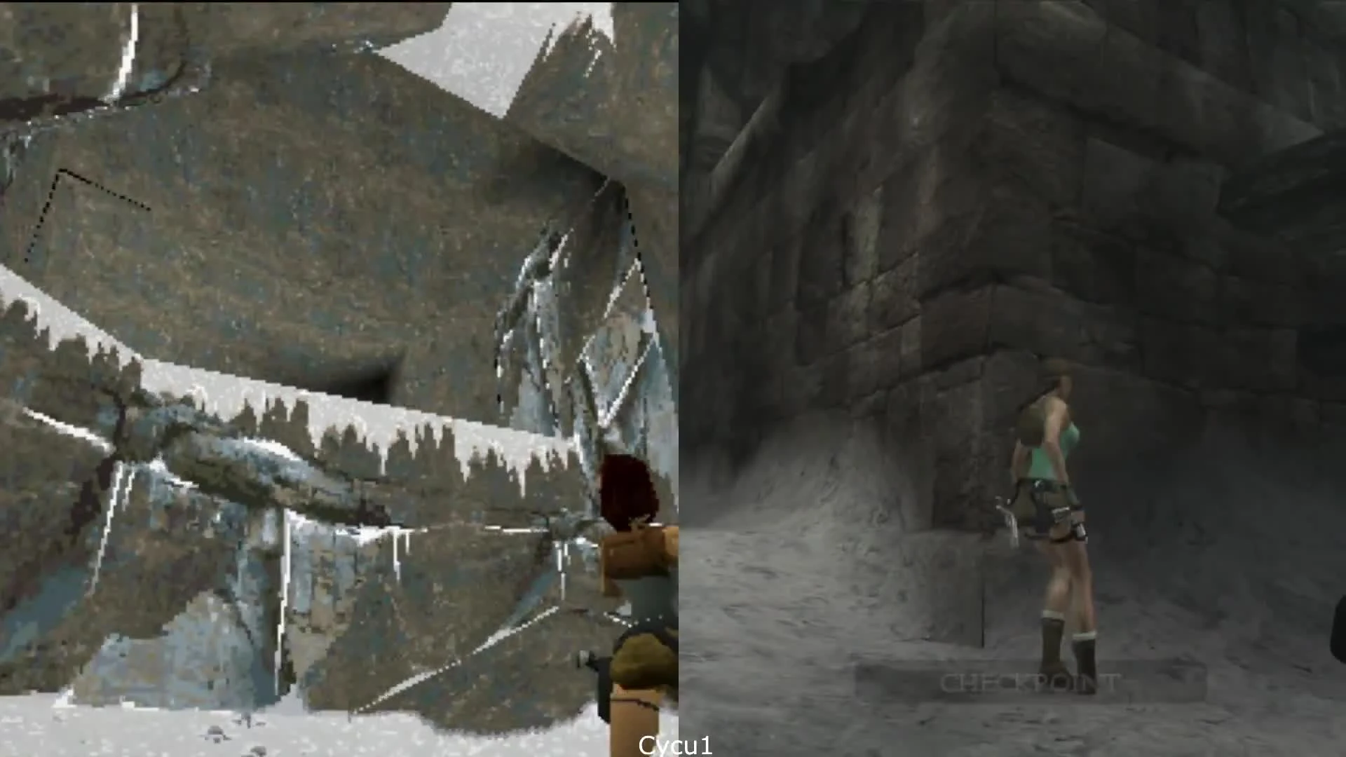 Сравнение графики Tomb Raider Original vs Anniversary