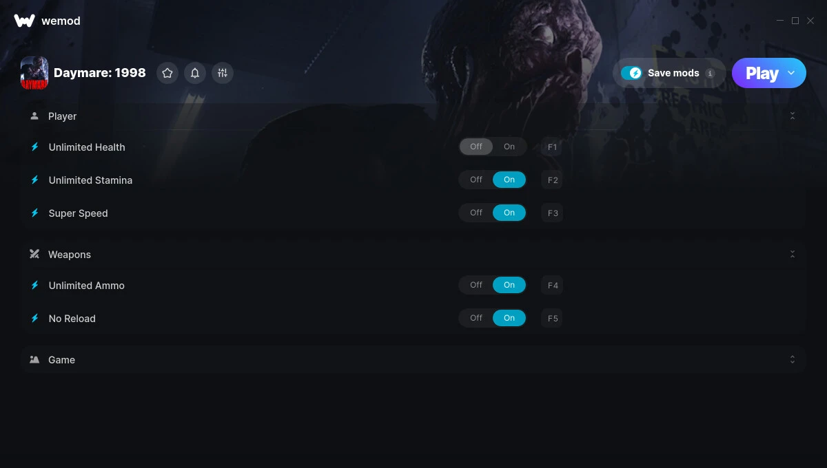 Daymare: 1998 "Трейнер +6" [UPD: 10.08.2025] {MrAntiFun / WeMod}