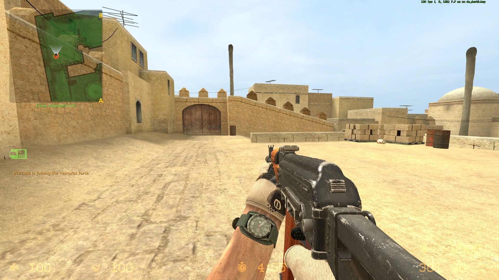 Counter-Strike: Source "EFT AKS-74H ГРАУ - 6П21Н версия 2"