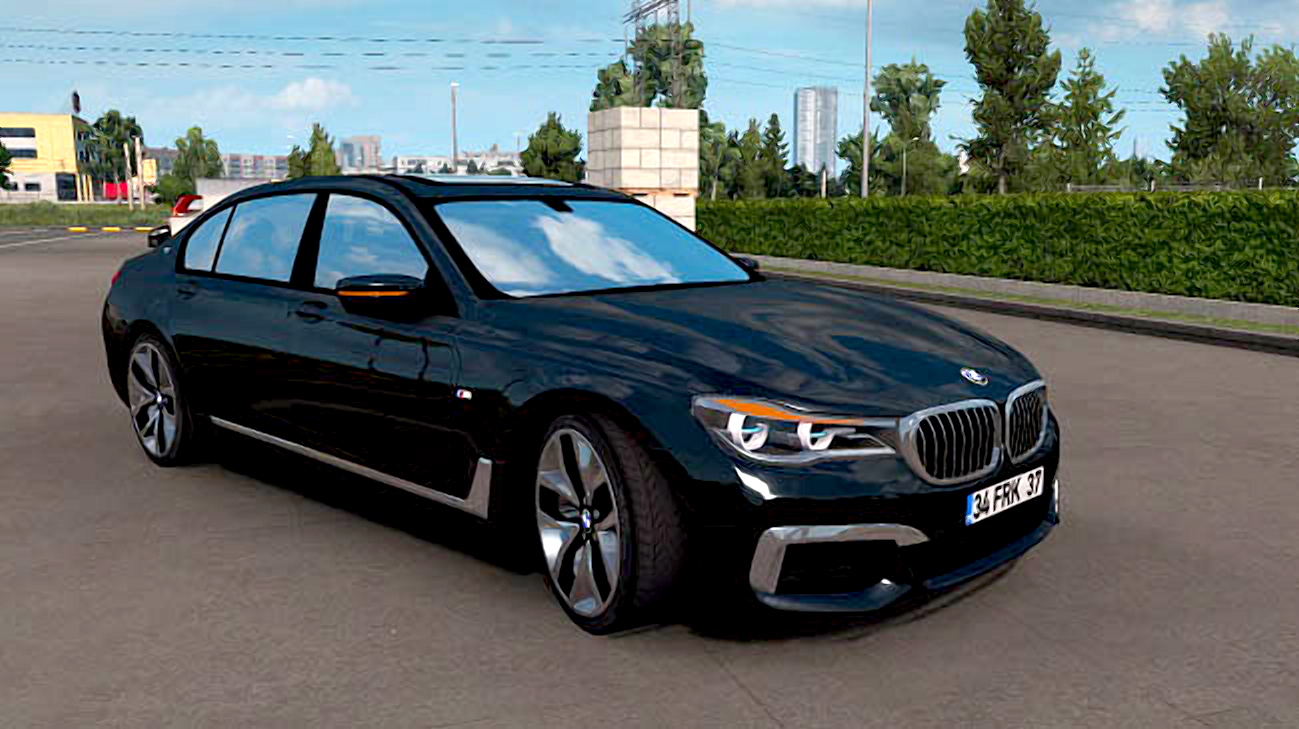 Euro Truck Simulator 2 "BMW 760 XDrive" [1.55]