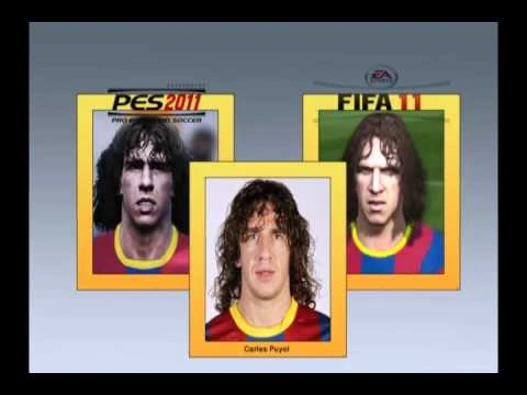 PES 2011 vs FIFA 11 *Лица*