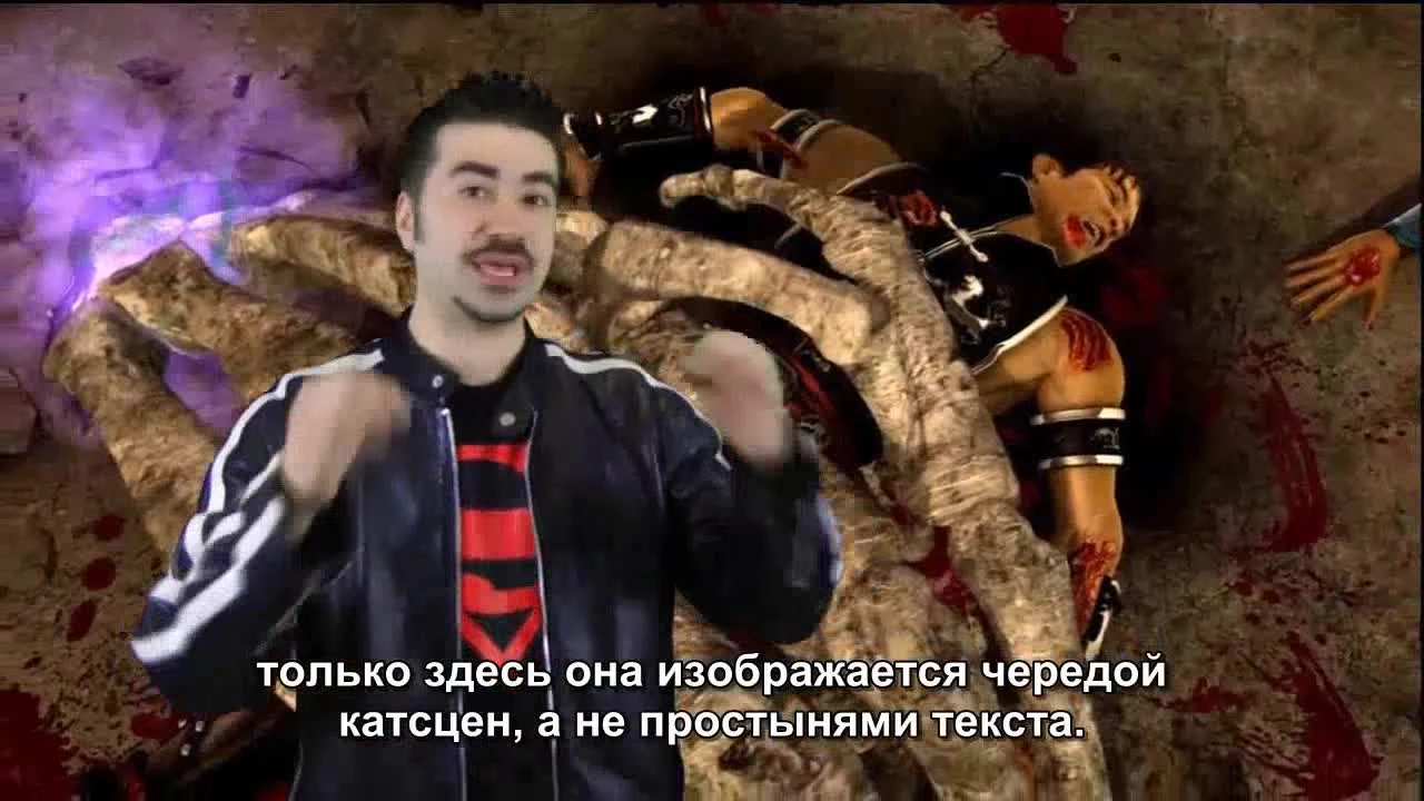 Mortal Kombat - обзор от Angry Joe [Русские субтитры]