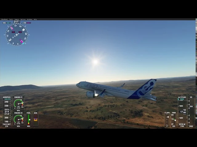 Microsoft Flight Simulator "Правильный звук для A320Neo"