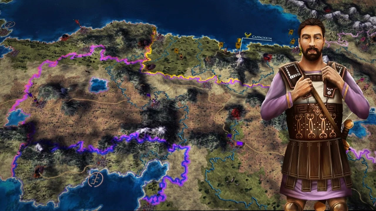 Войны диадохов, полководцев Александра Македонского, показаны в стратегии Imperiums: Greek Wars