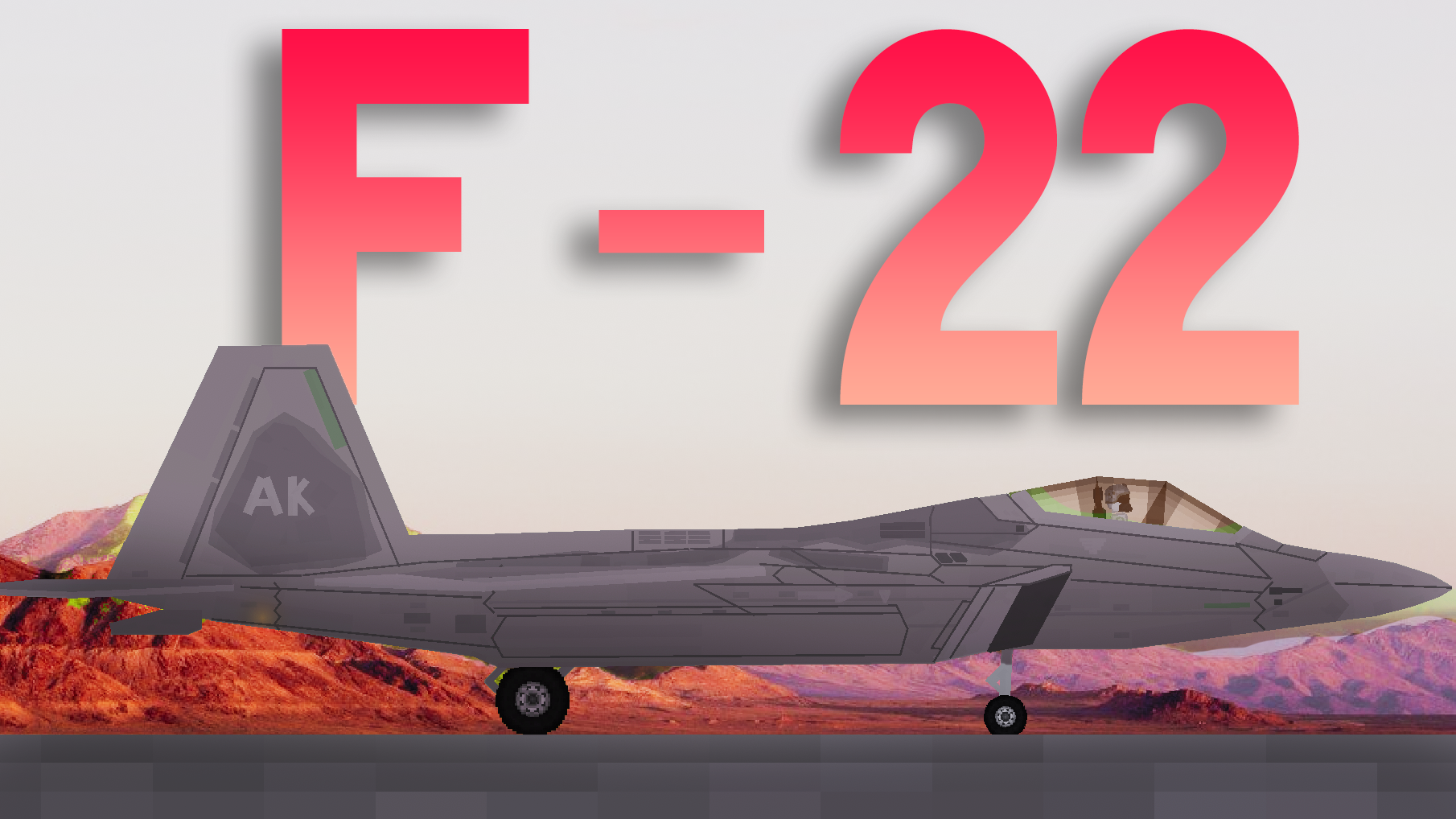People Playground "F-22 Raptor" [1.27.5+] {Zeyko}