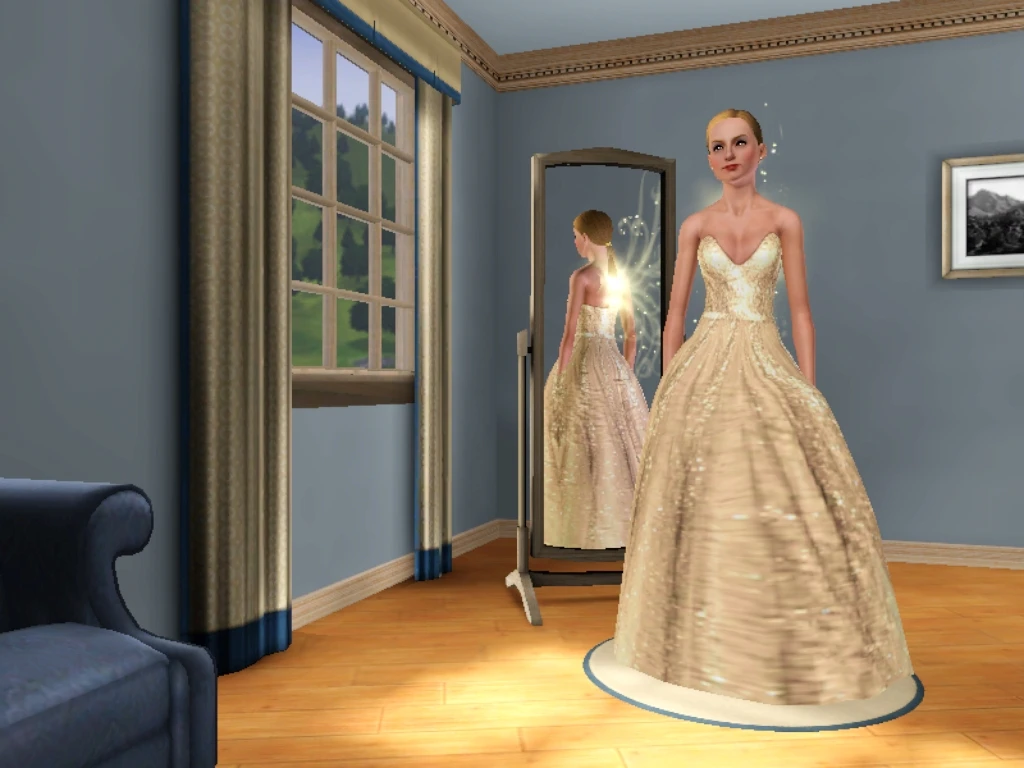 The Sims 3 "Платье Красавицы"
