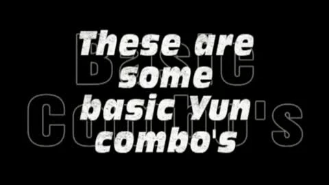 Super Street Fighter 4 Arcade Edition"Yun Combos"