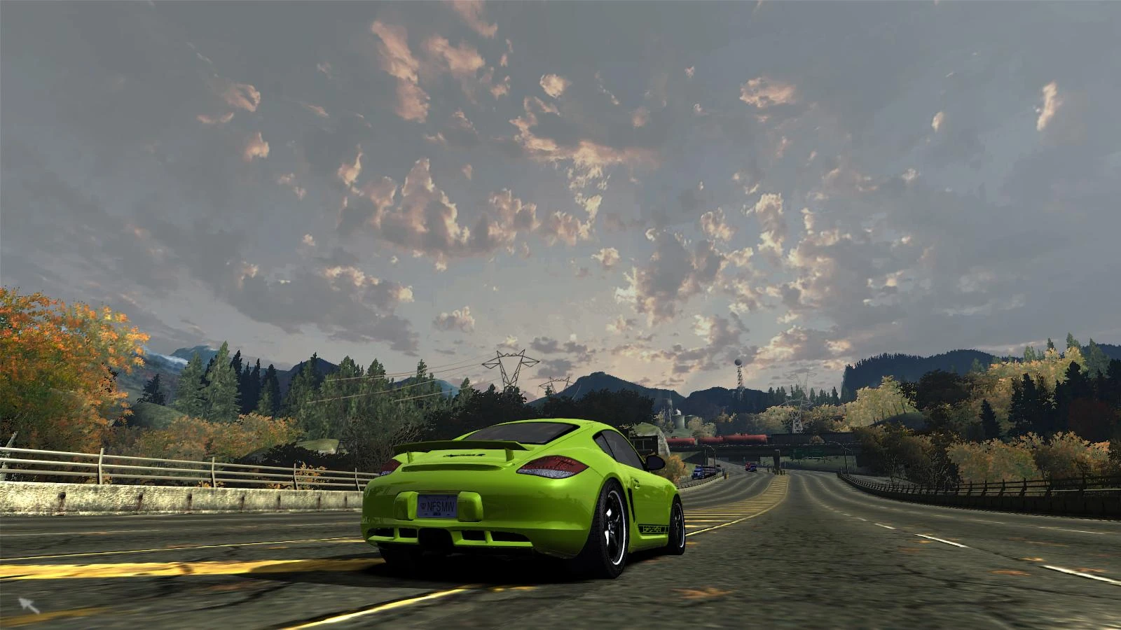 Need for Speed: Most Wanted "Вечернее небо"