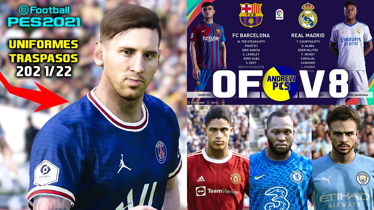 PES 2021 "AndrewPES V8 PS4/PS5/PC"