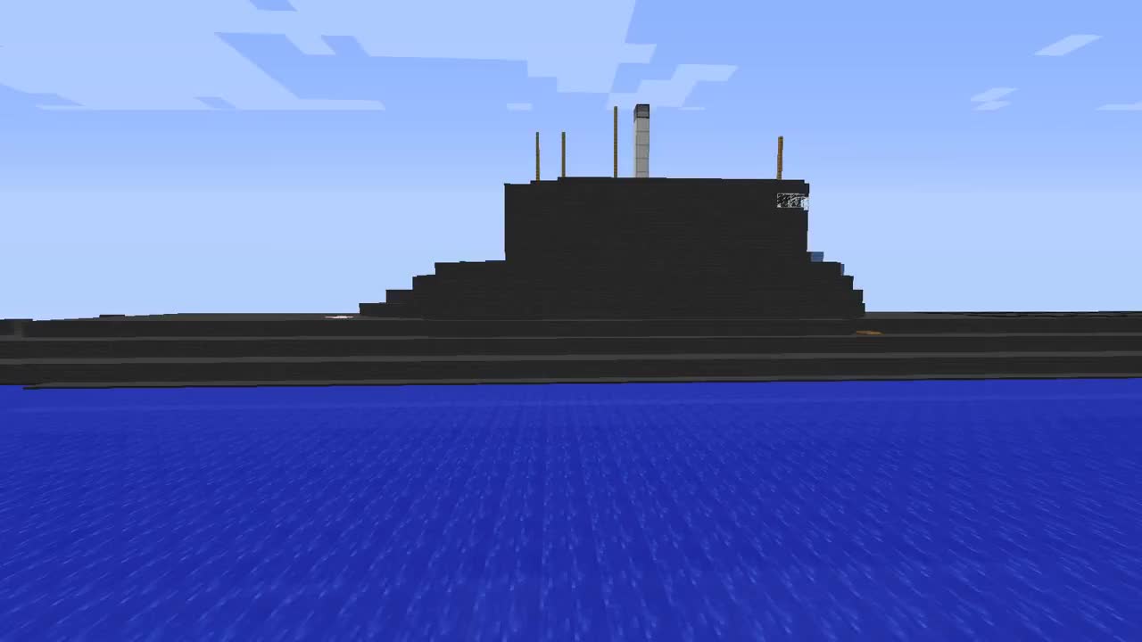 Minecraft: Обзор карты №1, Атомная Подводная Лодка (АПЛ)