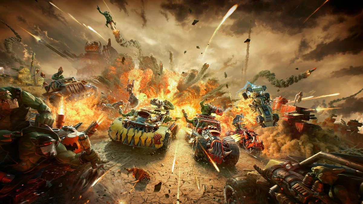 Аркадная гонка Warhammer 40,000: Speed Freeks выходит из раннего доступа 22 мая