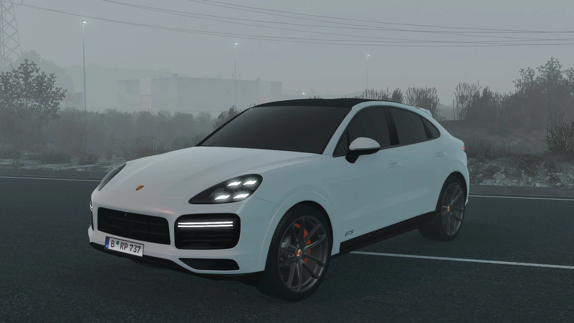 Euro Truck Simulator 2 "Porsche Cayenne Coupe GTS 2021" [v1.3]