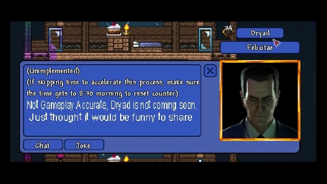 Terraria "T Date Mod - отношения с зоологом " [1.4.4] {hiatus}