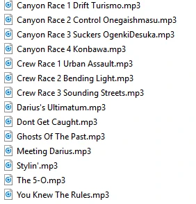 Need for Speed Carbon "Composed Music"