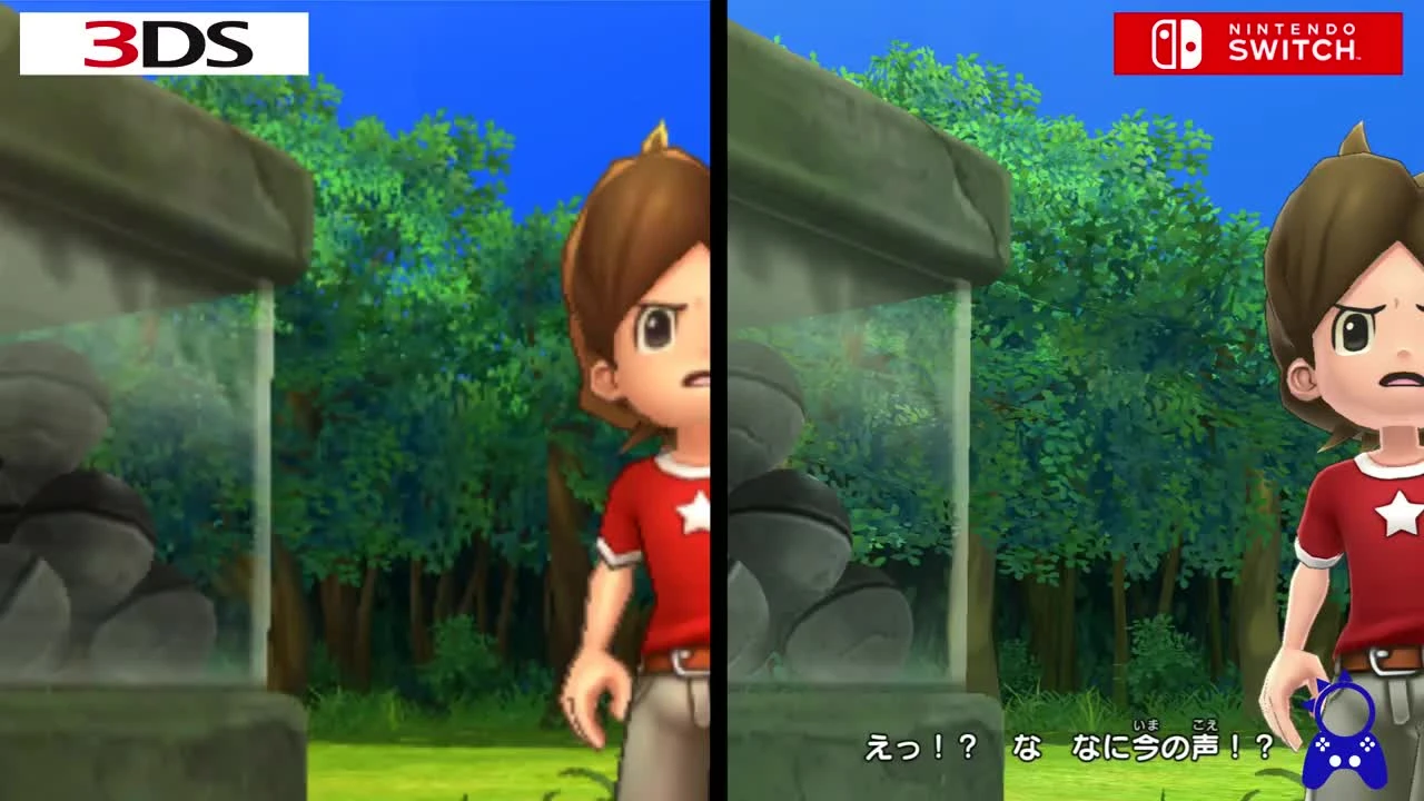 Видеосравнение Yo-Kai Watch версий для 3DS и Nintendo Switch