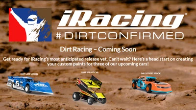 iRacing - Первые скриншоты Dirt Late Model, Dirt Sprint Car и Dirt Street Stock