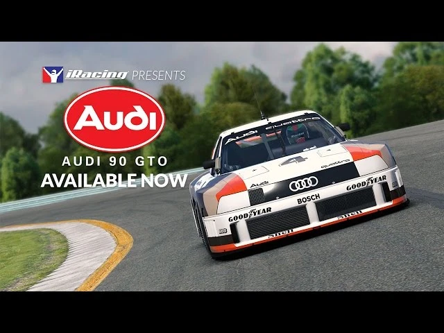 Audi 90 IMSA GTO теперь и в iRacing