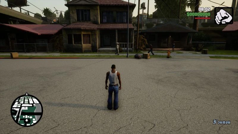 Grand Theft Auto: The Trilogy (SA) "Чистый main.scm / Чистая игра без миссий"