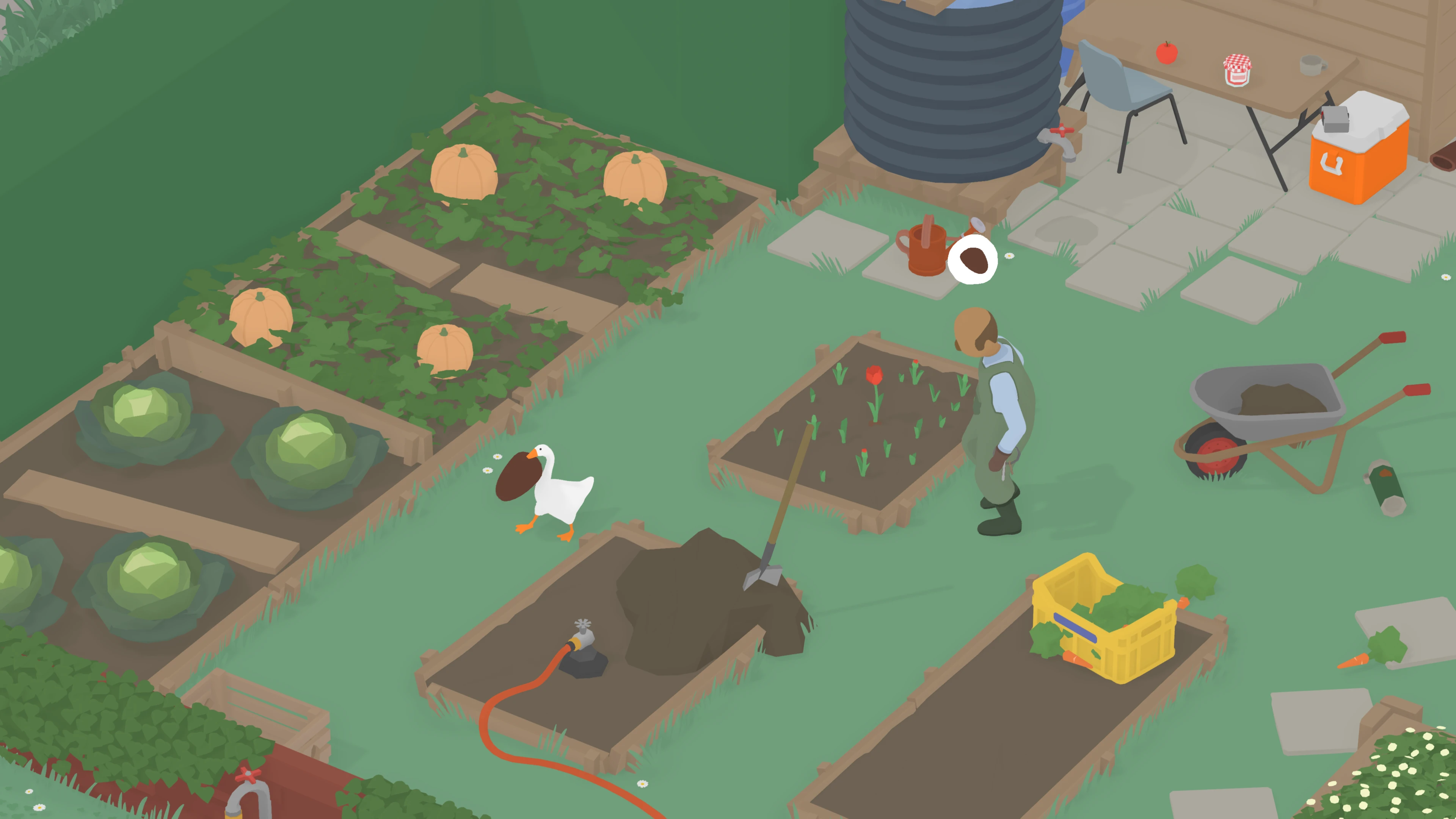 Нереалистично! - эксперт оценила реализацию поведения шкодливого гуся в Untitled Goose Game