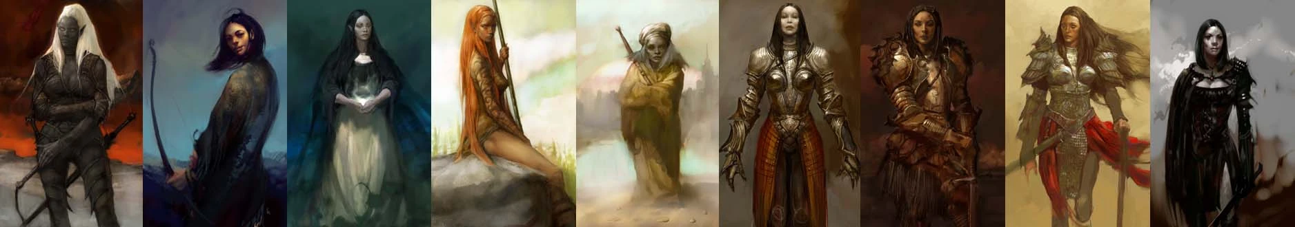 Icewind Dale: Enhanced Edition "Набор Женских Портретов из Icewind Dale 2"