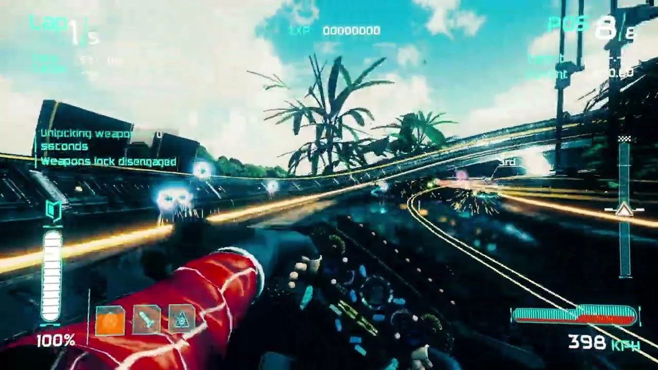 Антигравитационная гонка Flashout 3 стала доступна на консолях Xbox