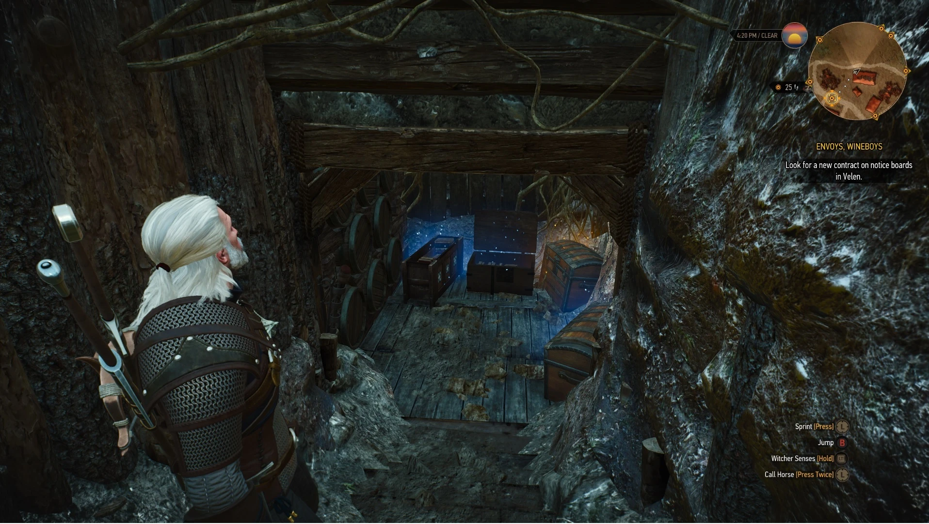 The Witcher 3 Complete Edition "Все контейнеры светятся без Ведьмачьего чутья" [1.31+/Nextgen]