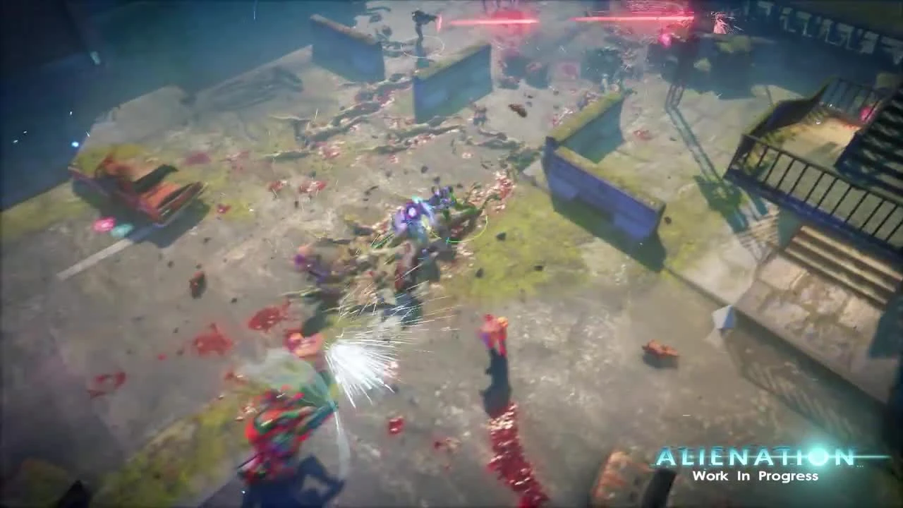 Alienation "Геймплей кооперативного режима"