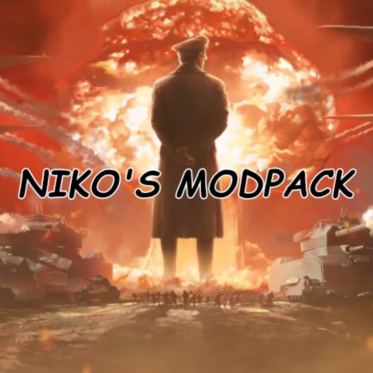 Hearts of Iron 4 "Чит-Мод - Niko's Modpack" [1.16.9]