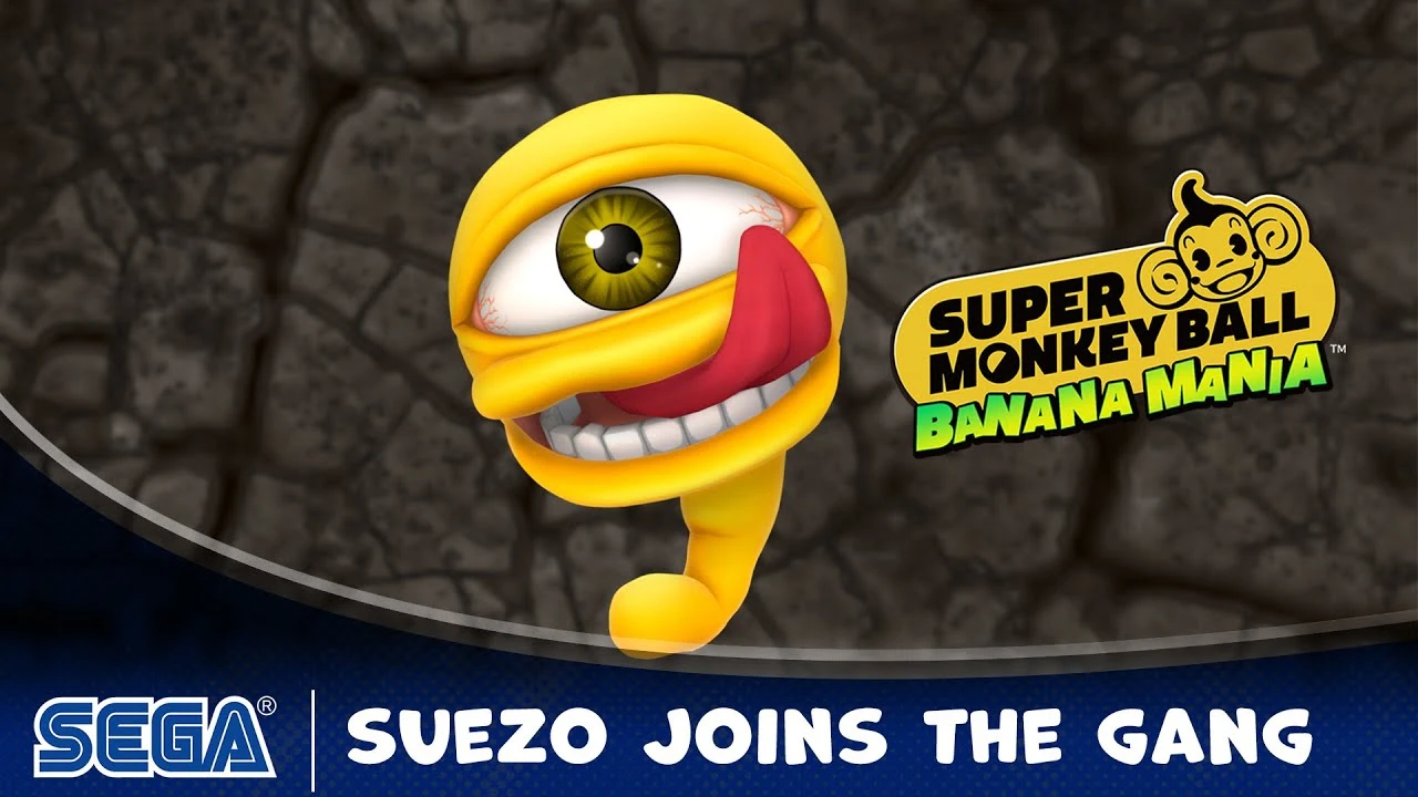 Super Monkey Ball Banana Mania представляет гостевого персонажа Суэзо из Monster Rancher
