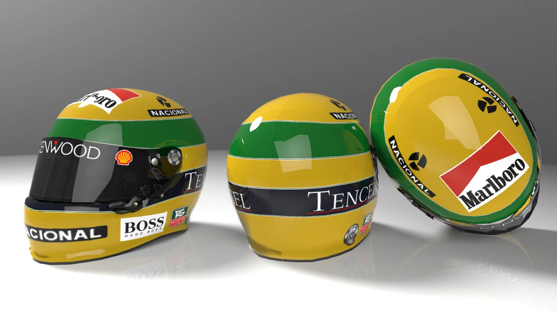 F1 2012 "Ayrton Senna Helmet"