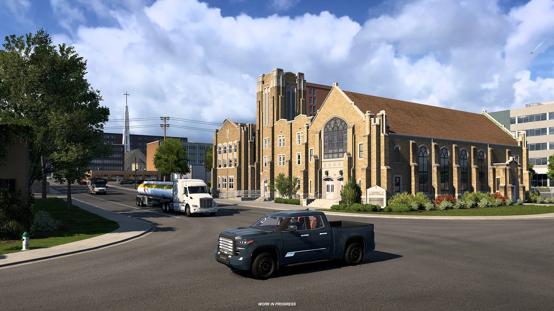 Новые скриншоты из будущего DLC Иллинойс для American Truck Simulator - Quincy