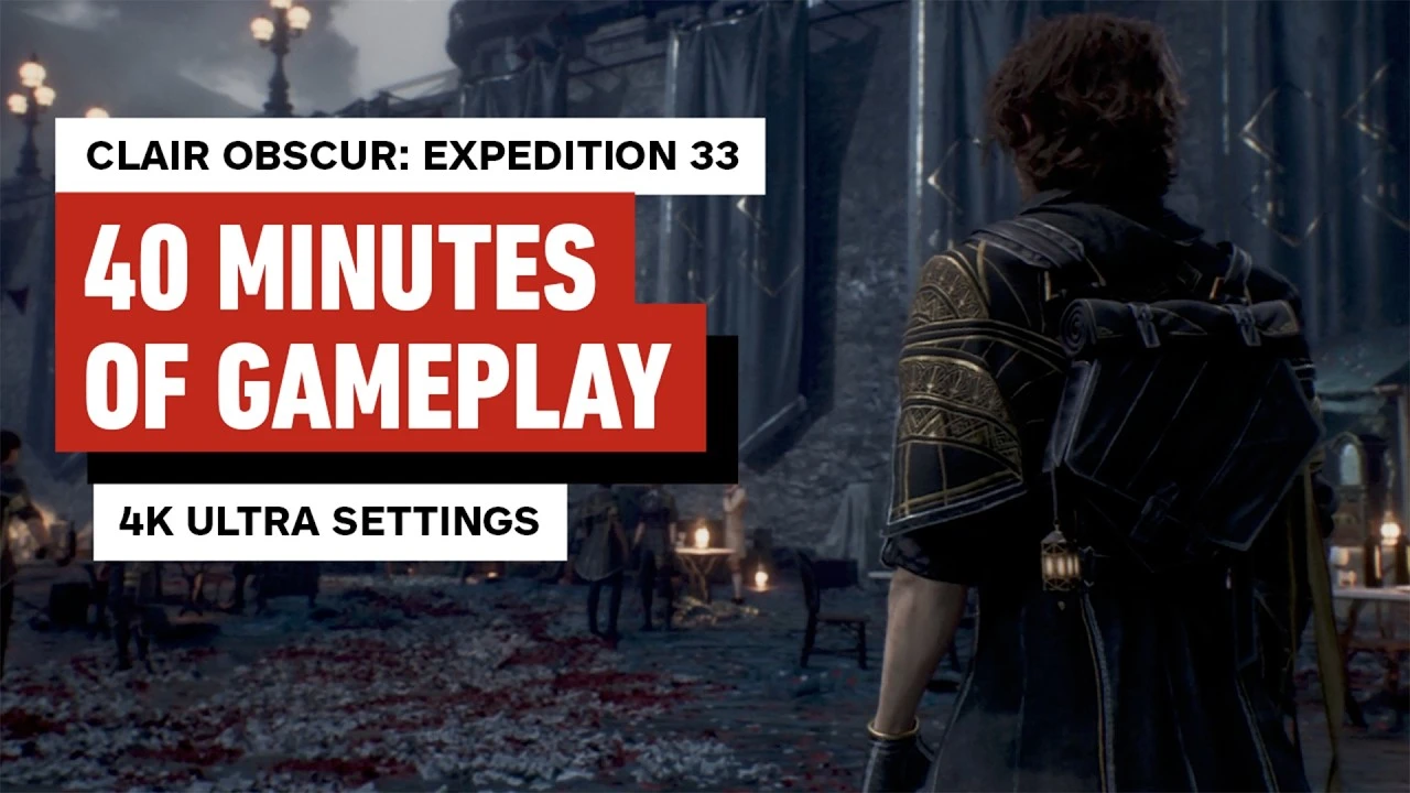 40 минут геймплея Clair Obscur: Expedition 33 в 4K и 60 FPS