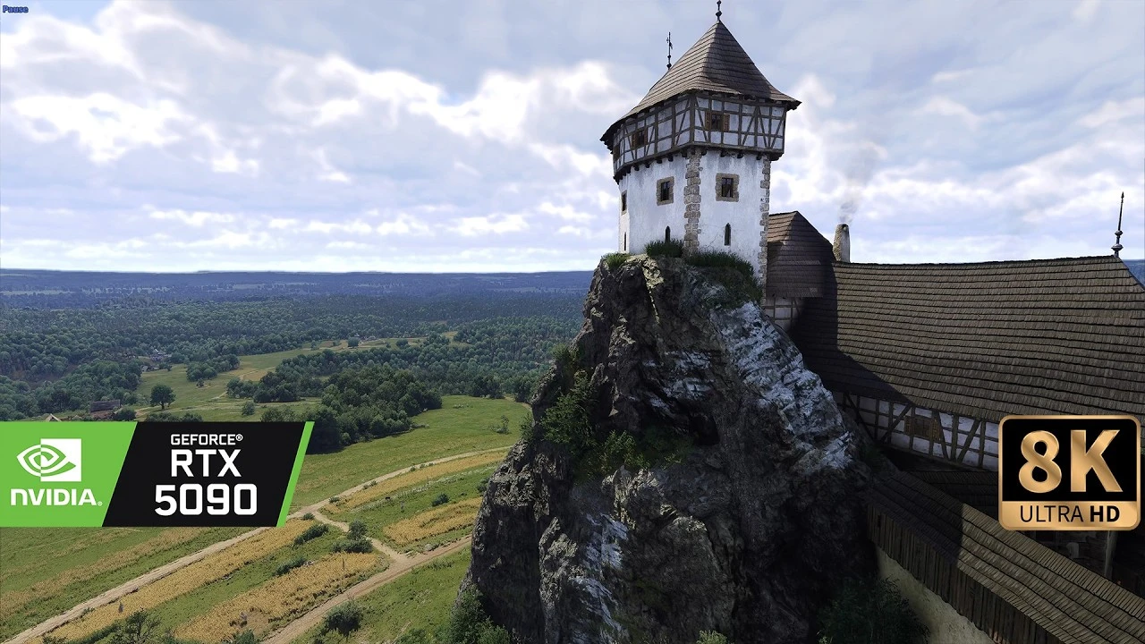 Красоты Богемии: Медитативная прогулка через реалистичный лес к замку Троски в Kingdom Come: Deliverance 2