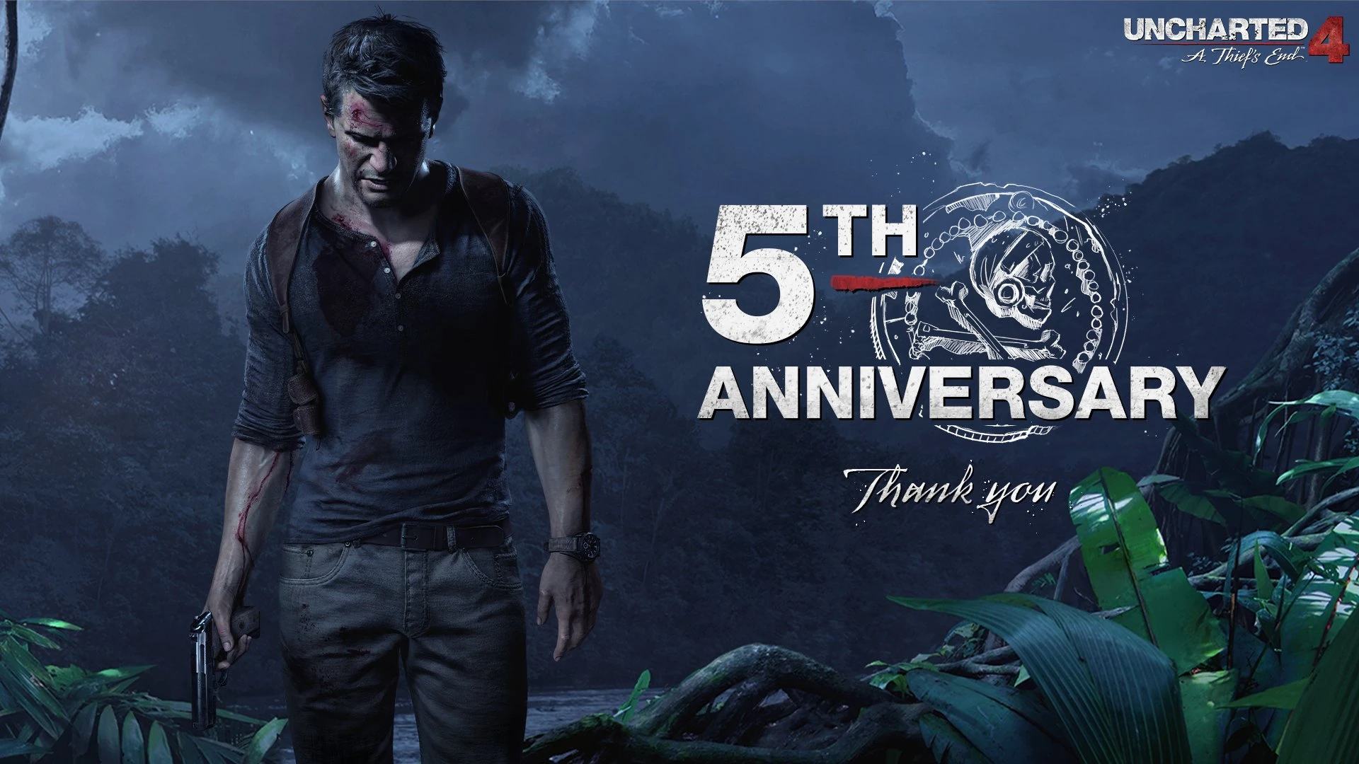 Uncharted 4: A Thief's End празднует 5-летний юбилей. В игру сыграло 37 млн. человек