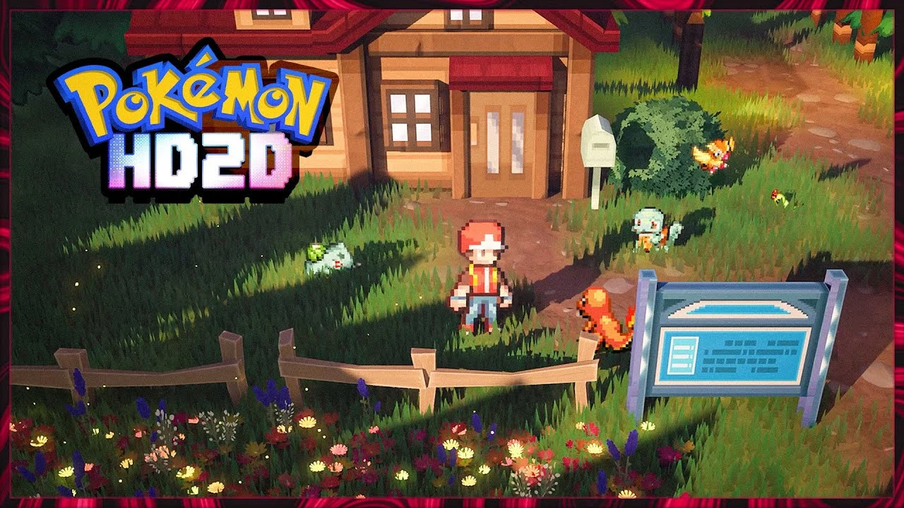 Геймер сделал ремейк Pokemon HD-2D с потрясающей графикой на Unreal Engine 5