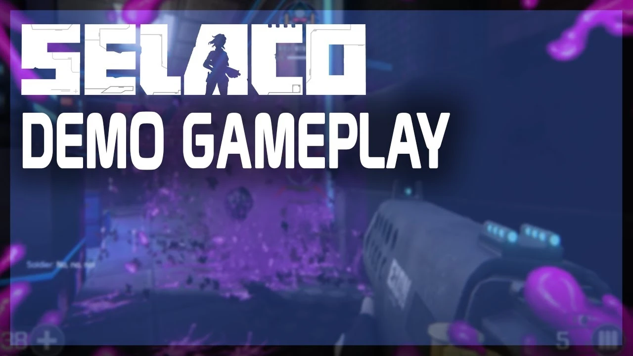 Новый геймплейный трейлер ретро-шутера Selaco