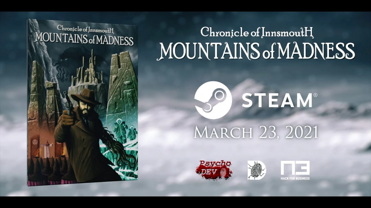 Релизный трейлер хоррора Chronicle of Innsmouth: Mountains of Madness