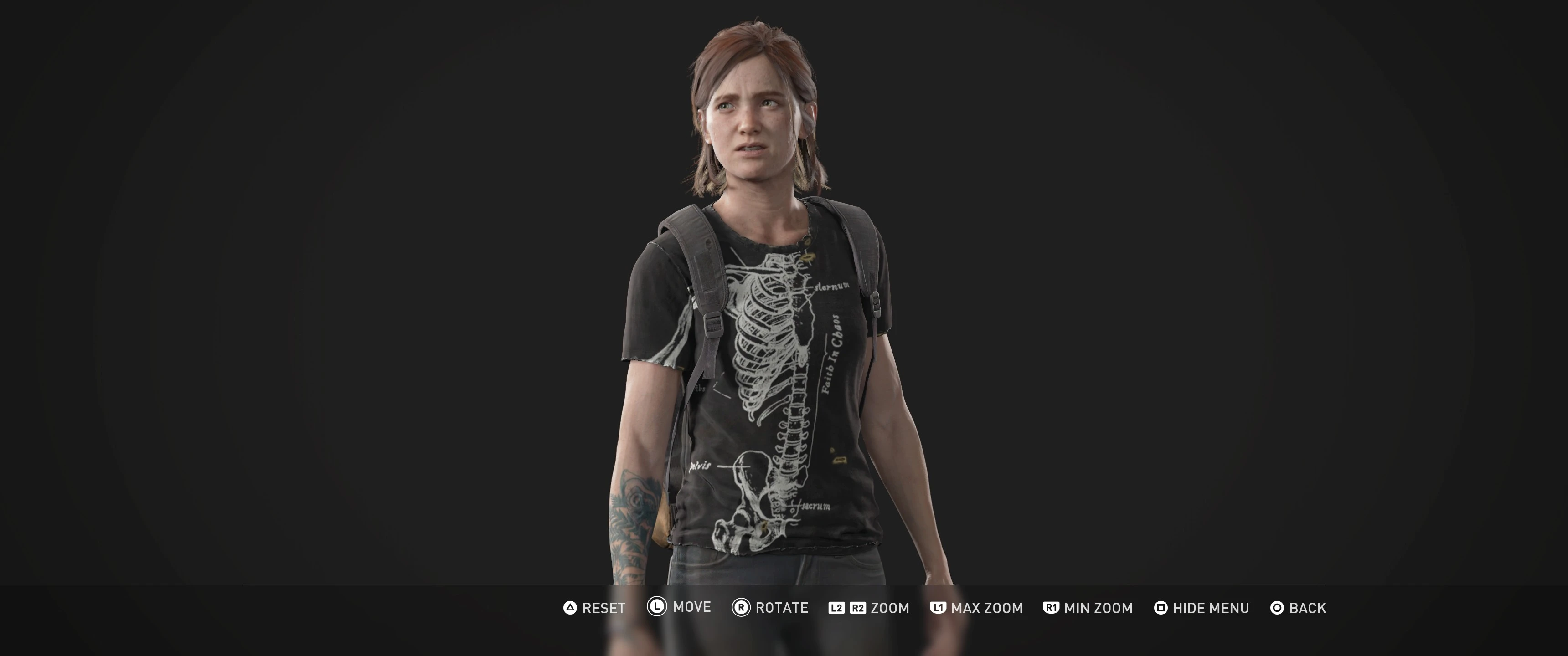The Last of Us: Part 2 "Футболка Iron Fist - Faith In Chaos Wishbone"