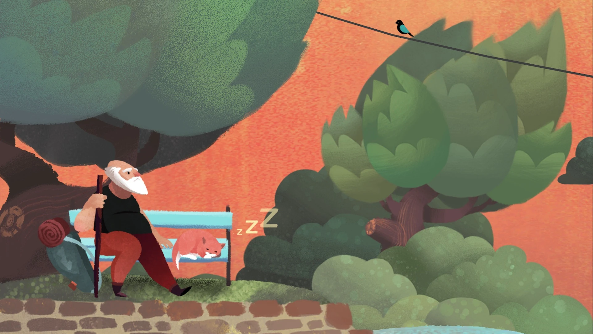 Адвенчура Old Man"s Journey выйдет в мае