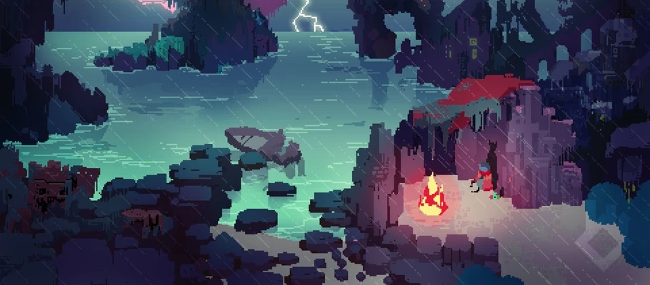Релизный трейлер красочной приключенческой RPG Hyper Light Drifter на PS 4